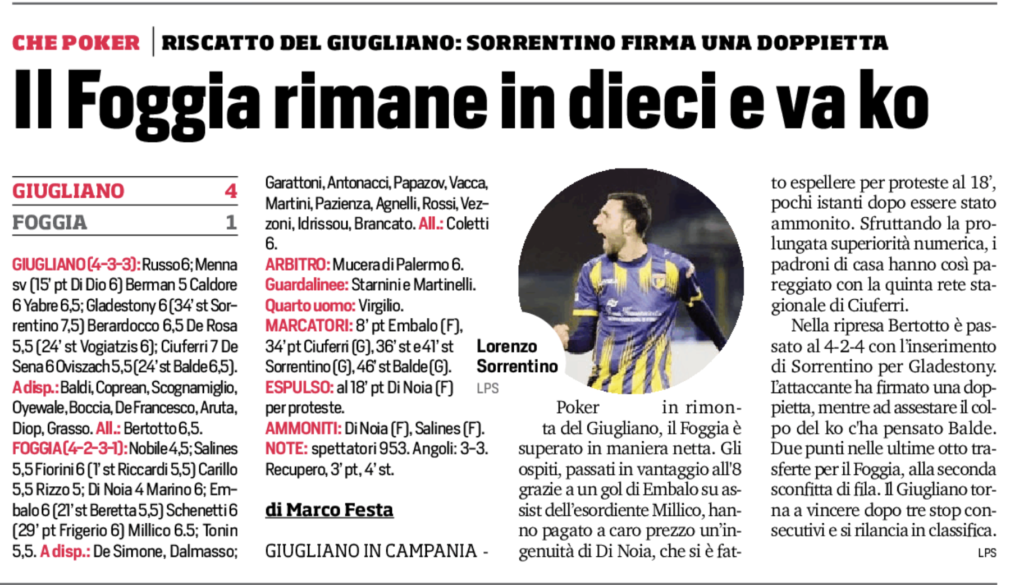 Clicca per ingrandire l'articolo