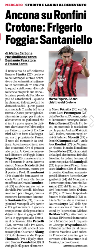Clicca per ingrandire l'articolo