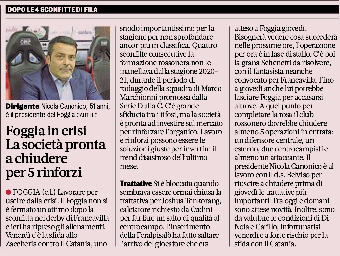 Clicca per ingrandire l'articolo Clicca per ingrandire l'articolo