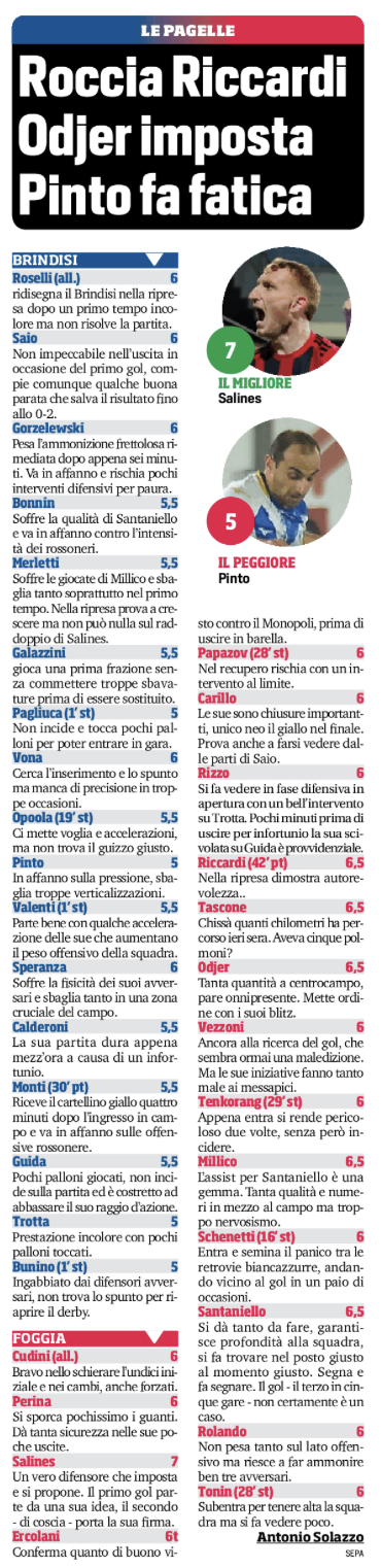 Clicca per ingrandire l'articolo Clicca per ingrandire l'articolo