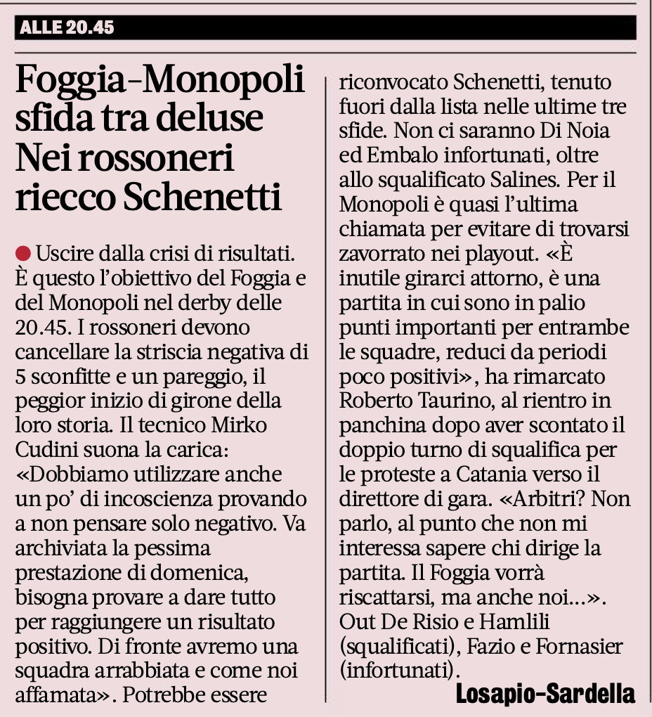 Clicca per ingrandire l'articolo Clicca per ingrandire l'articolo