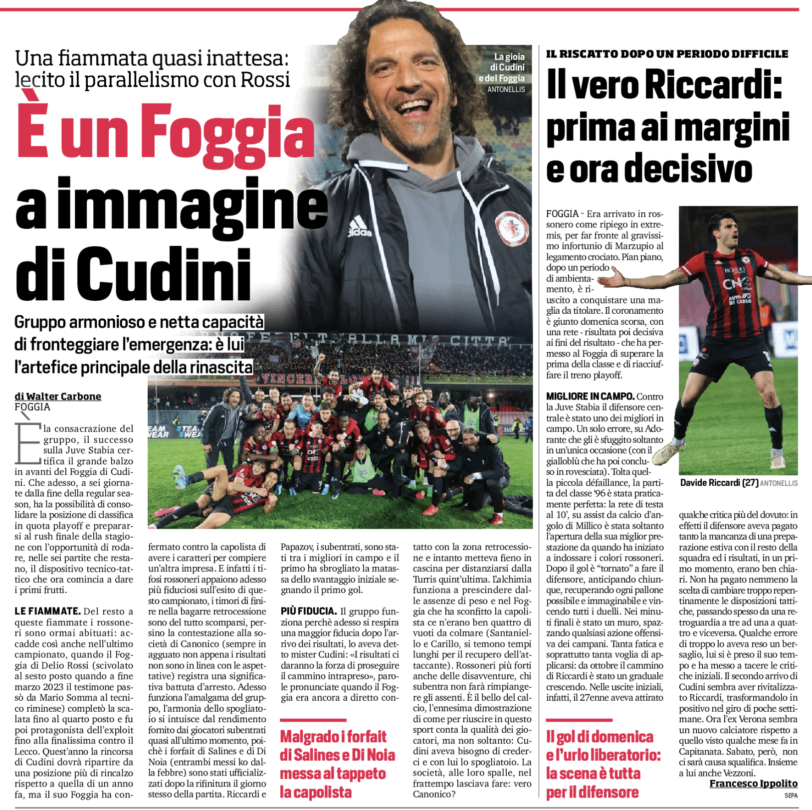 Clicca per ingrandire l'articolo Clicca per ingrandire l'articolo