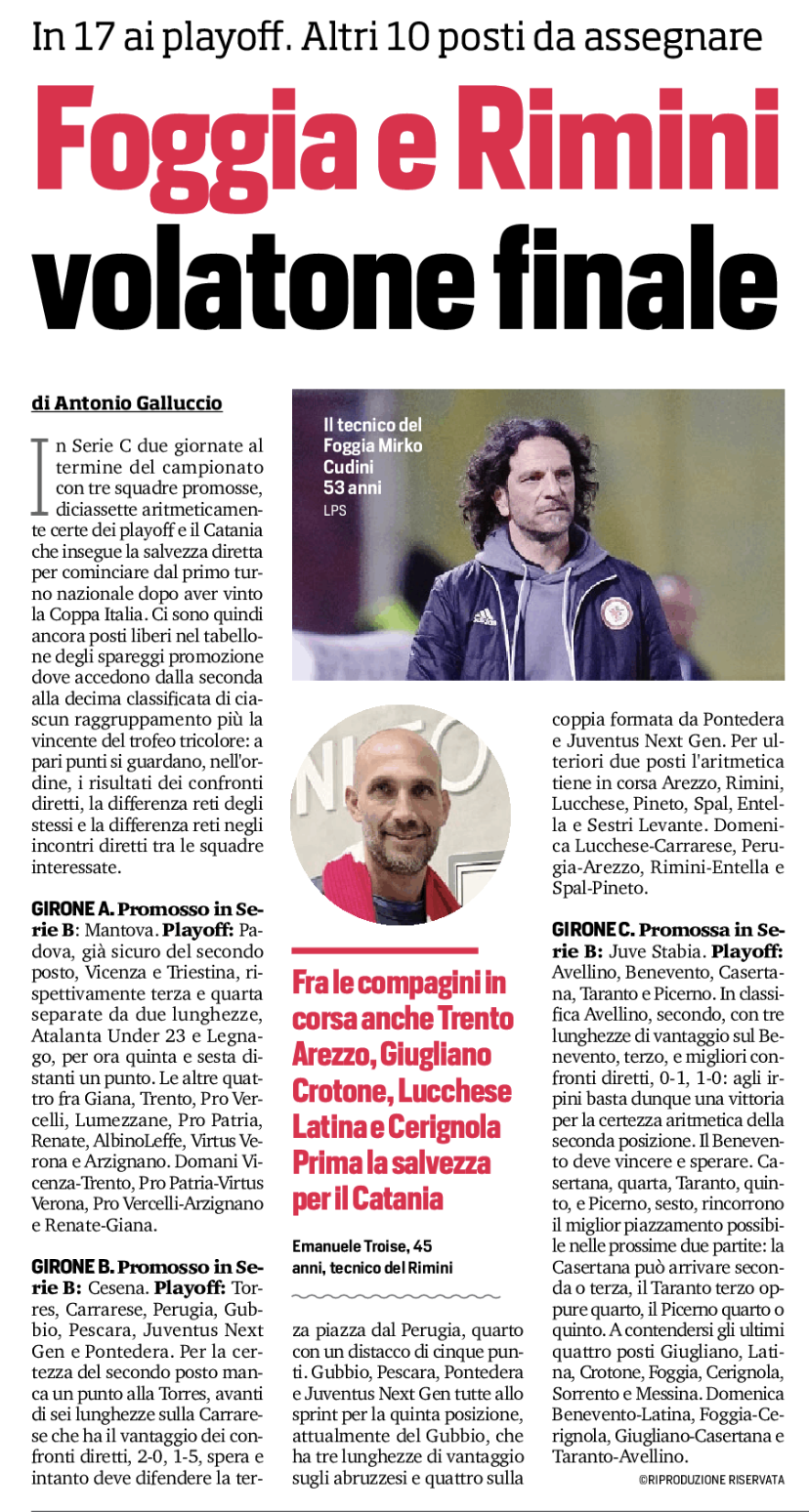 Clicca per ingrandire l'articolo Clicca per ingrandire l'articolo