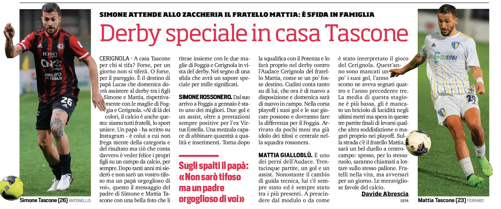 Clicca per ingrandire l'articolo