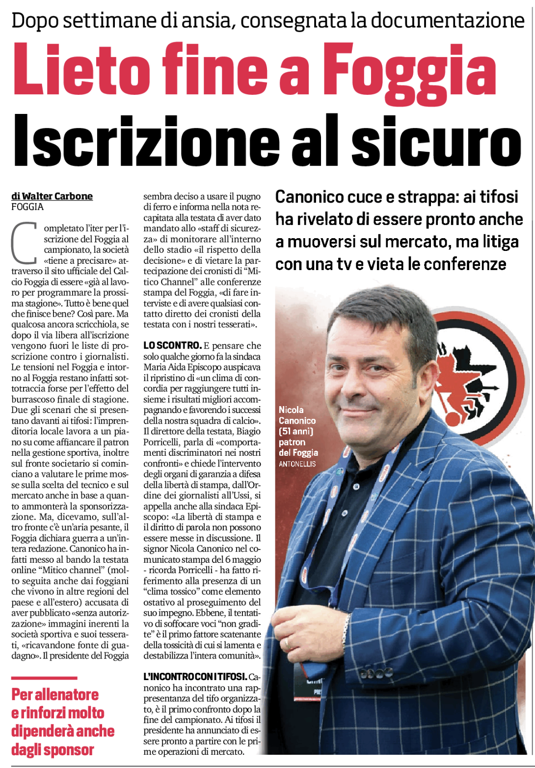 Clicca per ingrandire l'articolo Clicca per ingrandire l'articolo