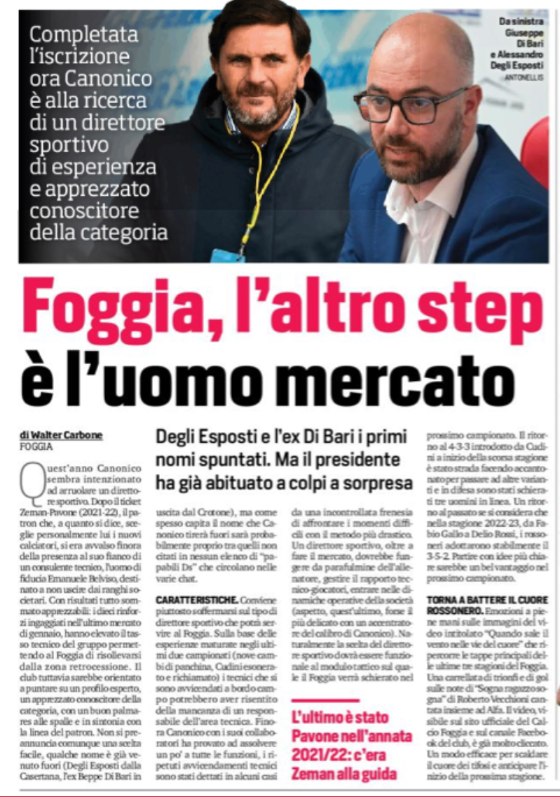 Clicca per ingrandire l'articolo Clicca per ingrandire l'articolo