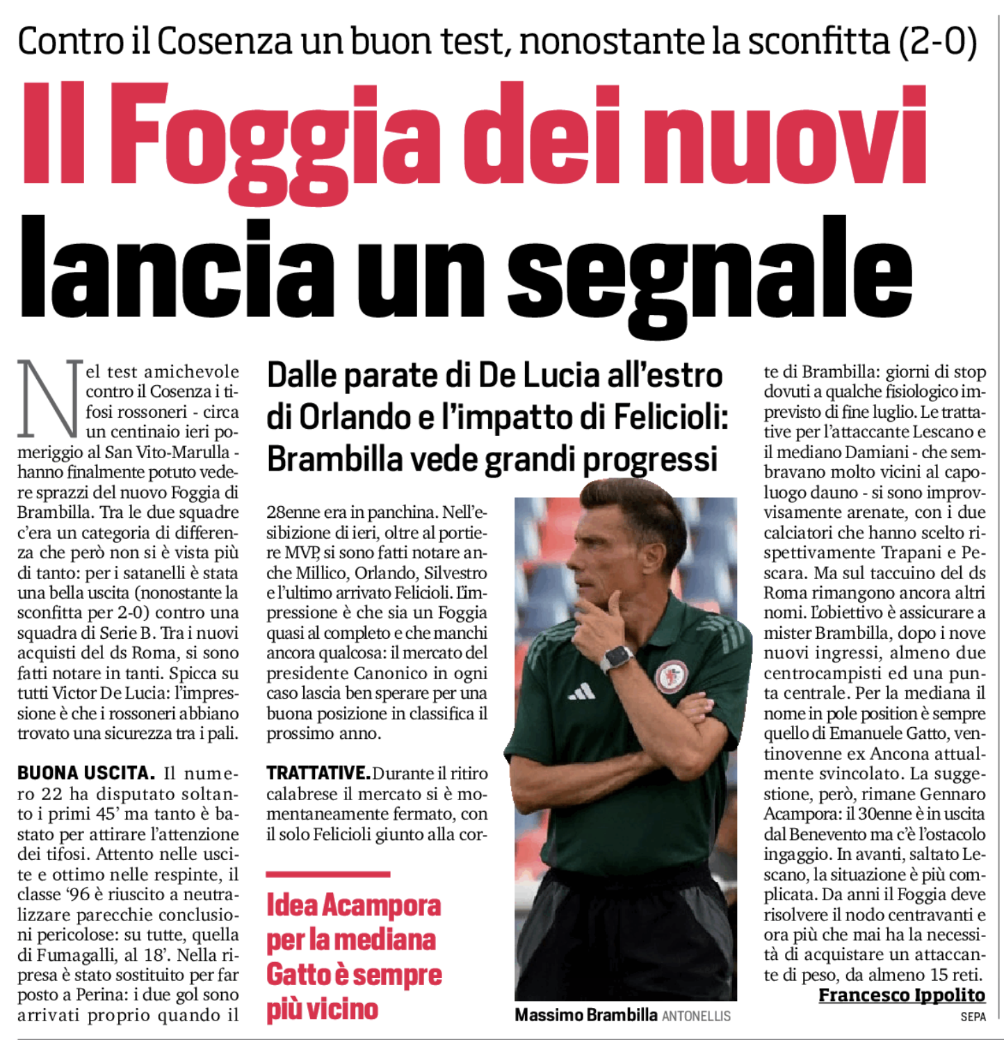 Clicca per ingrandire l'articolo Clicca per ingrandire l'articolo