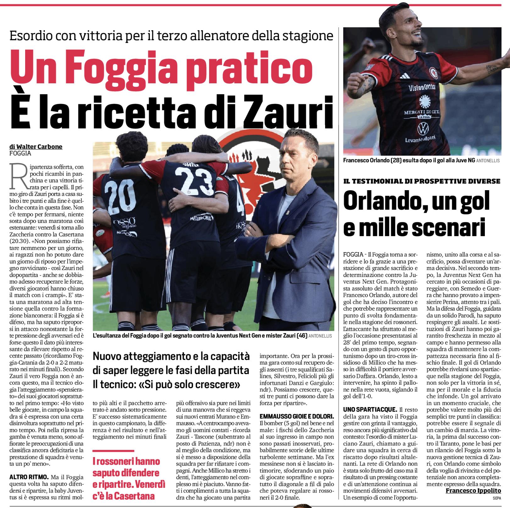 Clicca qui per ingrandire l'articolo Clicca qui per ingrandire l'articolo