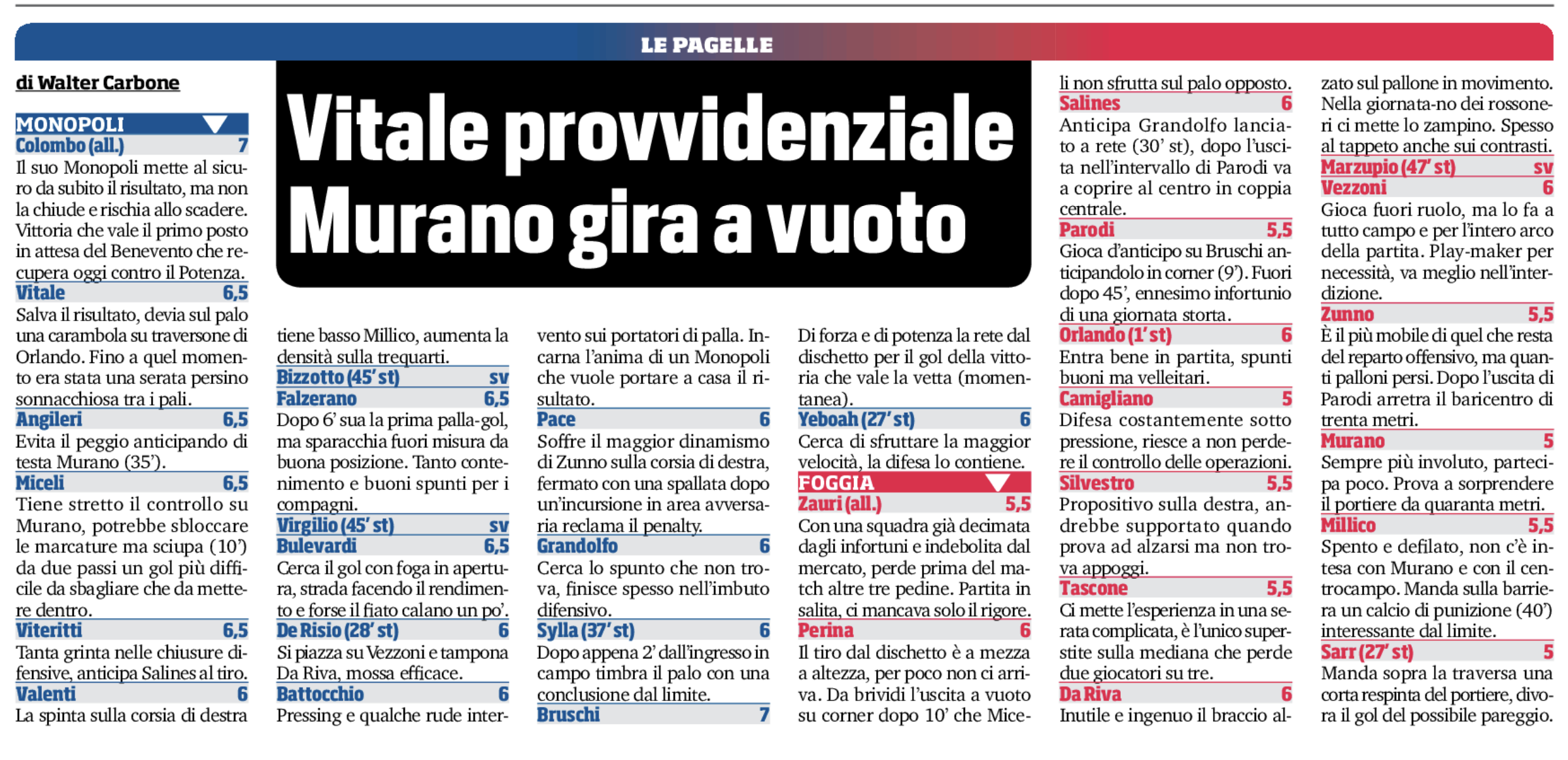 Clicca per ingrandire l'articolo Clicca per ingrandire l'articolo