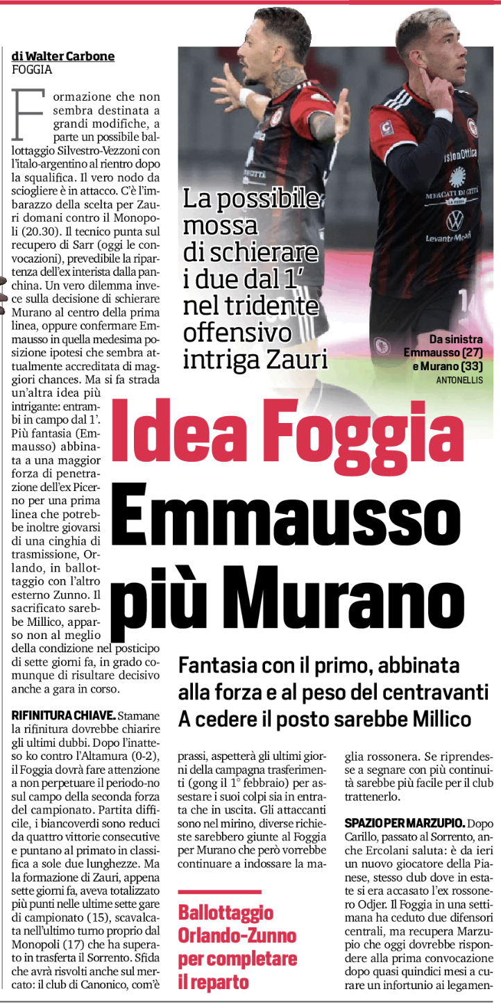 Clicca per ingrandire l'articolo Clicca per ingrandire l'articolo