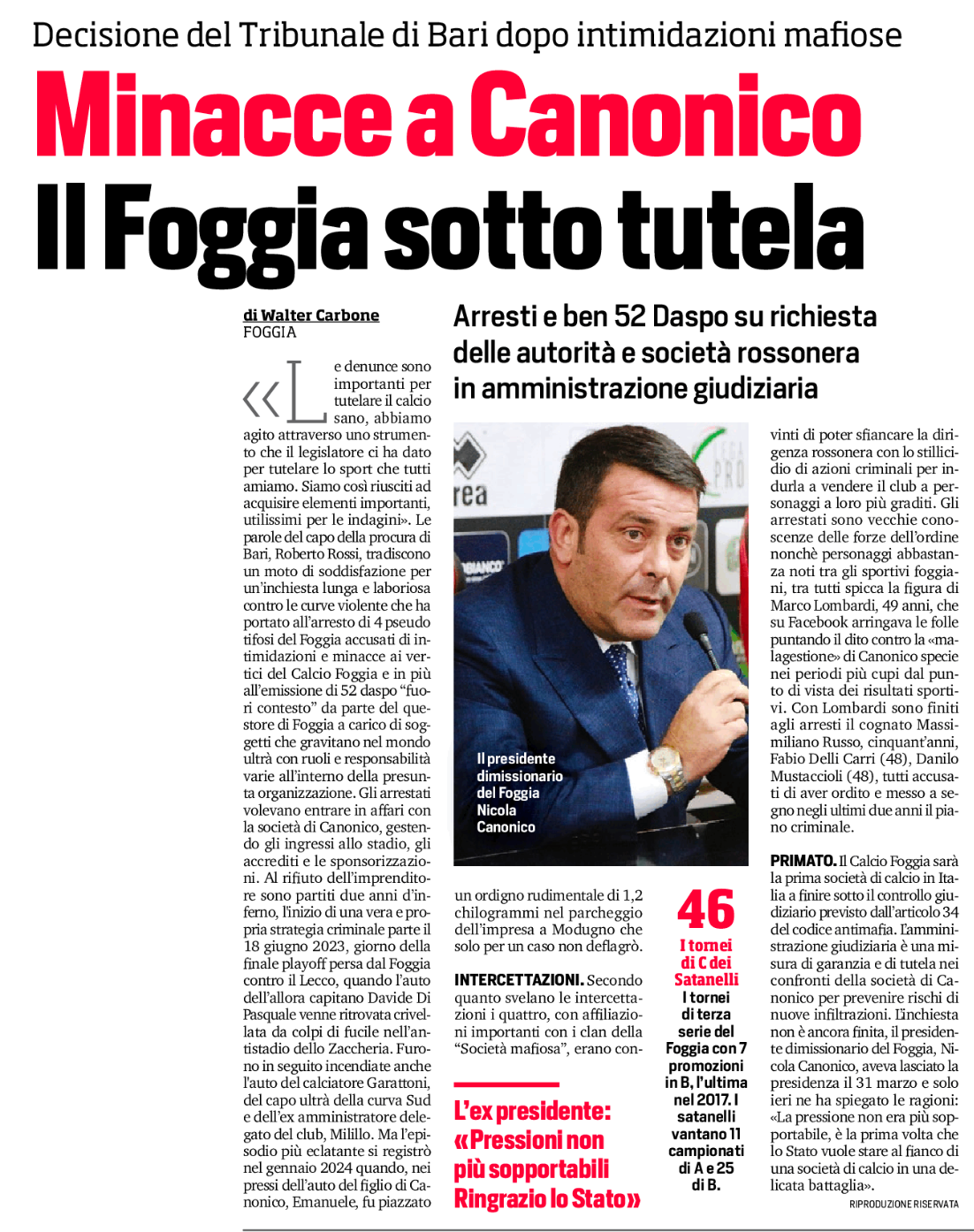 Clicca per ingrandire l'articolo Clicca per ingrandire l'articolo